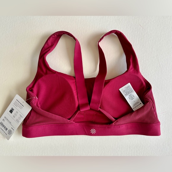 NWT, Athleta Exhale Rib Bra, M, A-C - Picture 5 of 5